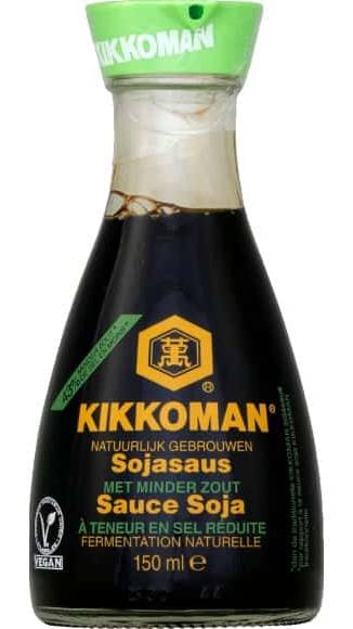 Kikkoman - Sauce soja à teneur réduite en sel (150ml)