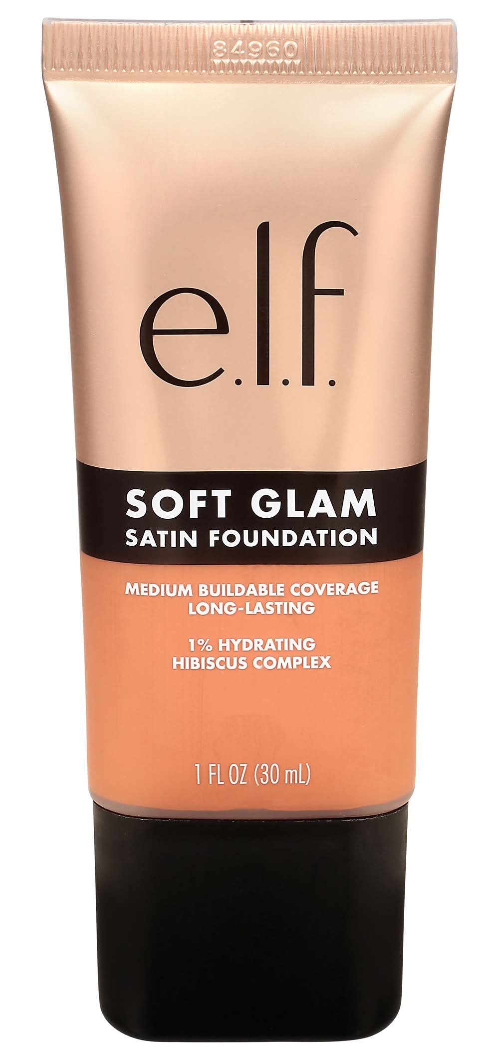 e.l.f. Soft Glam Satin Foundation, 51 Deep Cool (1 fl oz)