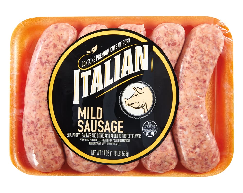 Mild Italian Sausage Links