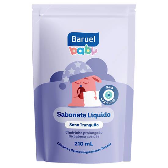 Baruel refil de sabonete líquido sono tranquilo baby (210 ml)
