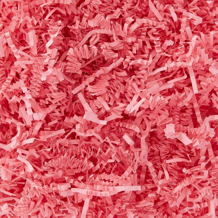 Party City Crinkle Paper Shreds, Pink