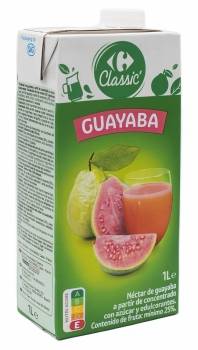 Néctar de guayaba Carrefour brik 1 l.