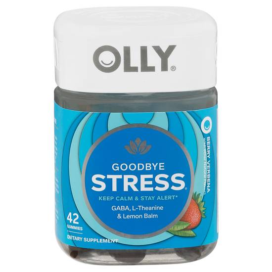 Olly Berry Verbena Goodbye Stress Gummies (42 ct)