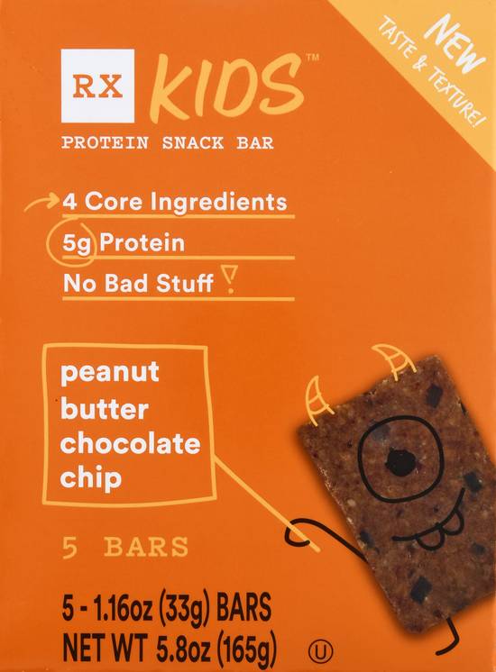 Rxbar Kids Protein Snack Bar (5 ct) (peanut butter chocolate)