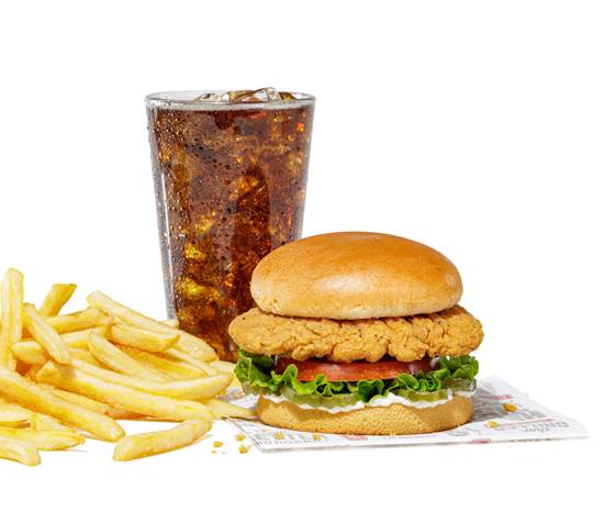 #12 Crispy Chicken Sandwich Meal