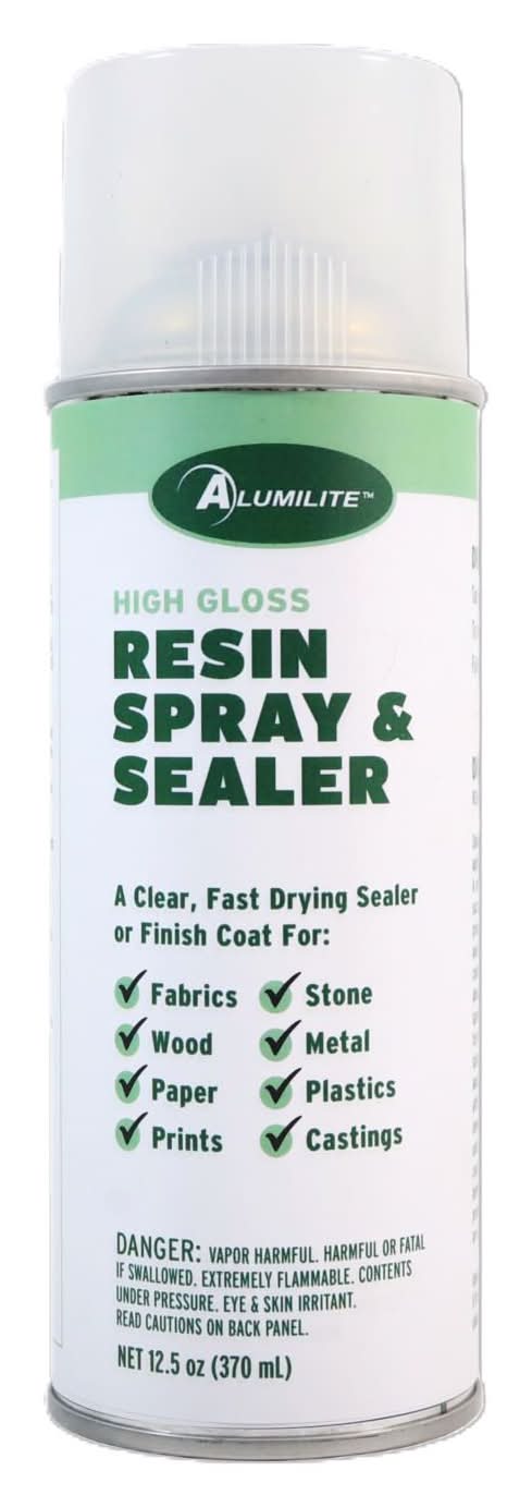 Alumilite High-Gloss Clear Water-Based Spray Sealer 12.5 Oz