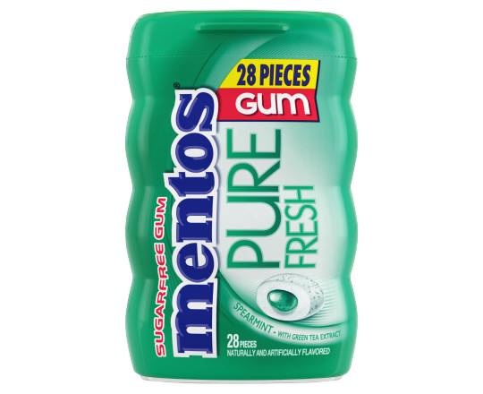 Mentos Pure Fresh Sugarfree Gum, Spearmint (28 ct)