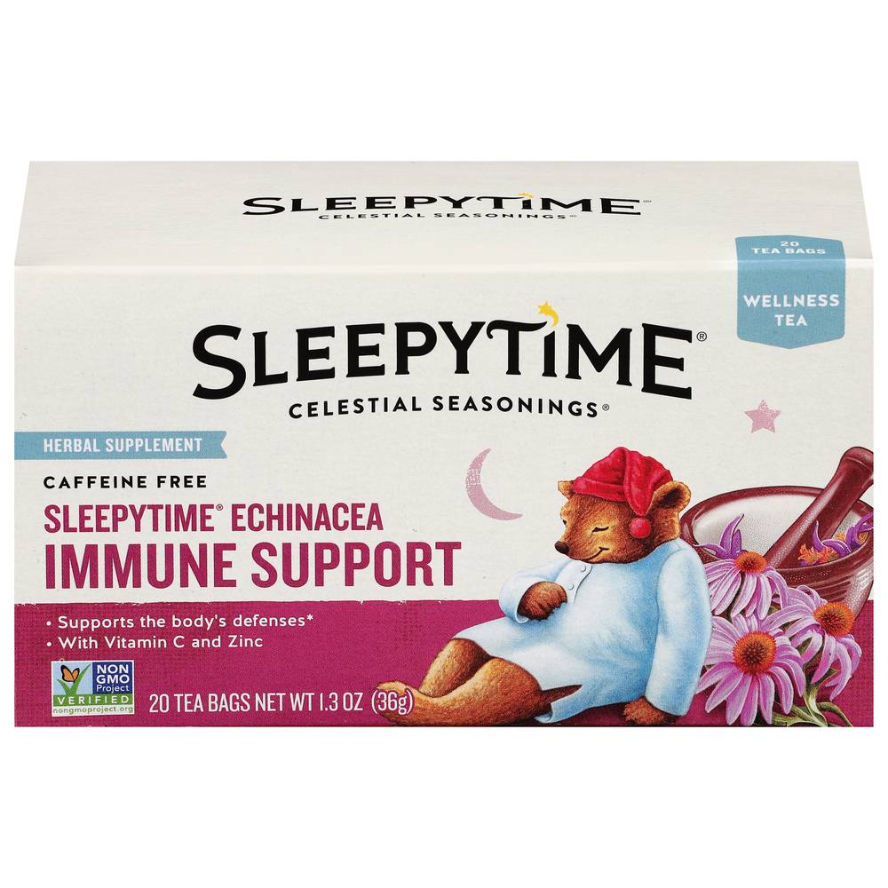 Celestial Seasonings Sleepytime Echinacea Immune Boost Tea (1.3 oz, 20 ct)