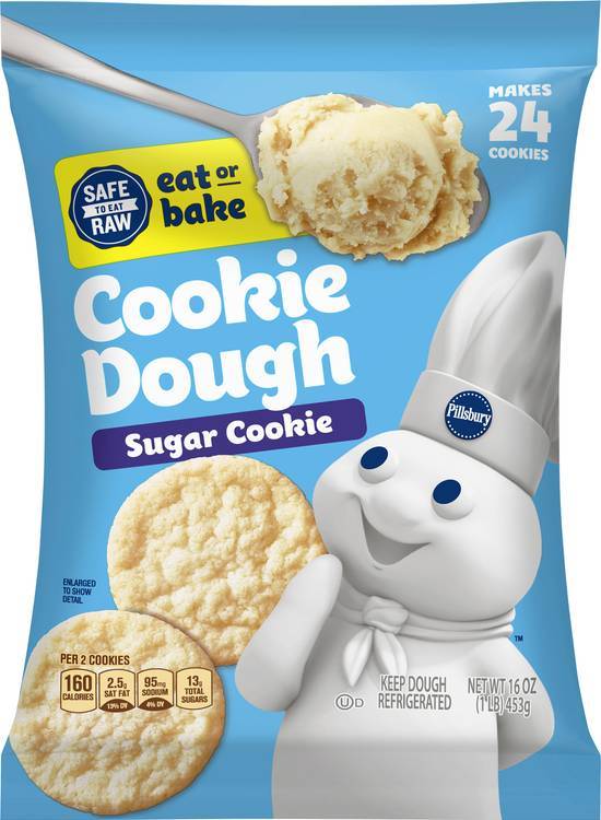 Pillsbury Cookie Dough (sugar)