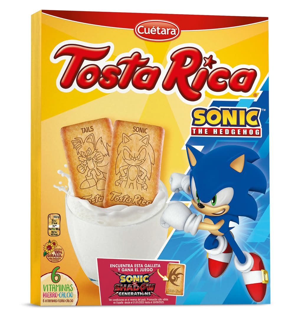 Galletas De Desayuno Cuétara Tostarica Caja 570 G