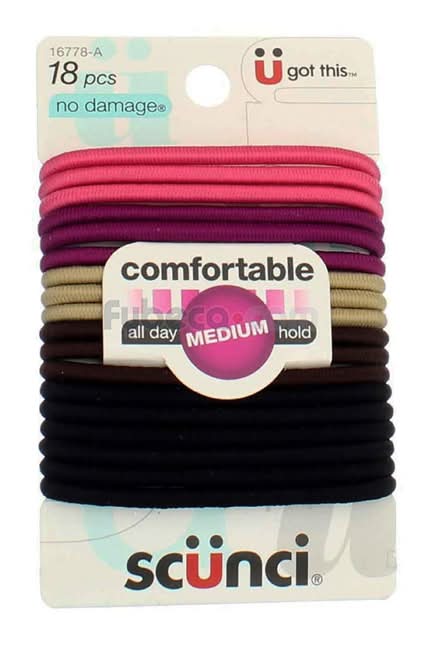 Elásticos De Colores Variados Medium X 18 16778