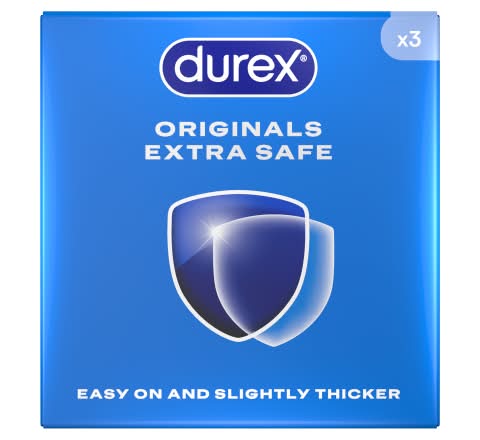 Durex Extra Safe Regular Fit Condoms (3 pack)