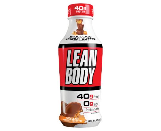 Lean Body Protein Shake, Chocolate-Peanut Butter (14 fl oz)