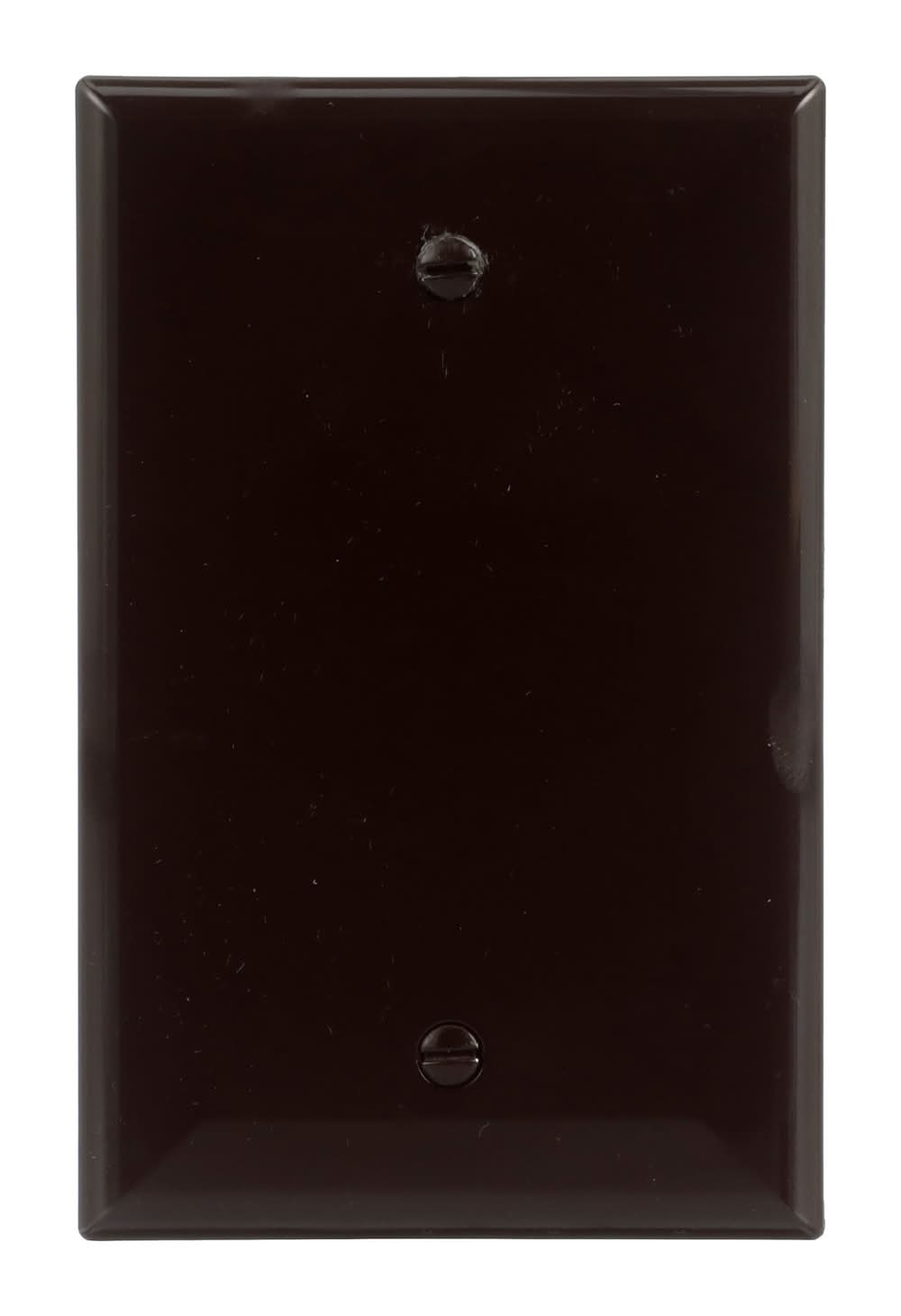 Eaton 1 -Gang Midsize Size Brown Polycarbonate Indoor Blank Wall Plate