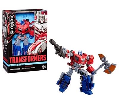 Transformers Studio Series Voyager Class 03 Gamer Edition Optimus Prime Toy, 6.5 in