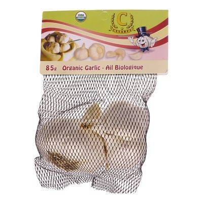 Cesares · Ail biologique en sac - Organic garlic (85 g)