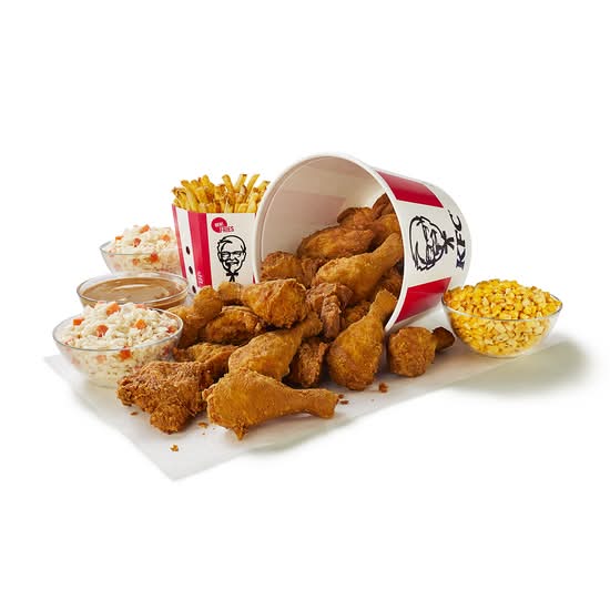 18 Piece Original Recipe Chicken Bucket and 5 Large Sides