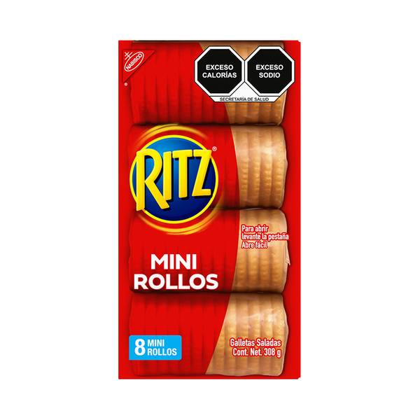 Ritz mini rollos de galletas saladas