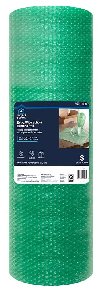 Project Source 24-in x 50-ft Bubble cushion