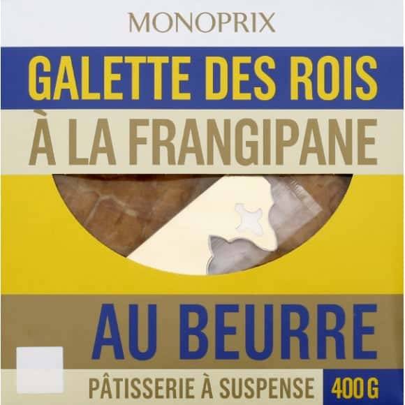 Monoprix Galette Des Rois A La Frangipane La Boite De 400G