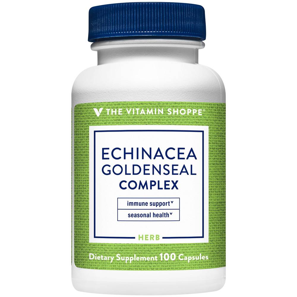Echinacea Goldenseal Complex - Immune Support (100 Capsules)