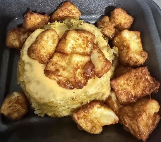 Mofongo de Queso Frito