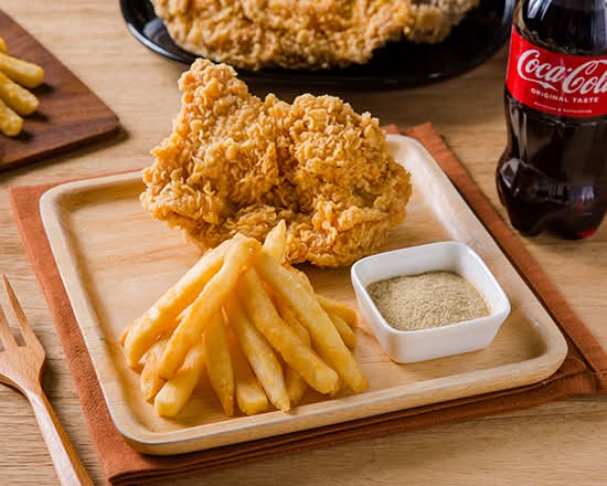 無骨雞腿排套餐 Boneless Chicken Thigh Combo