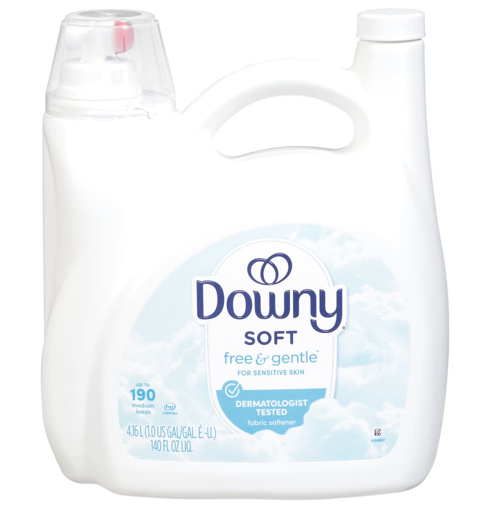 Downy Soft Free & Gentle Laundry Liquid Fabric Softener (140 fl oz)