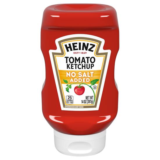 Heinz No Salt Added Tomato Ketchup