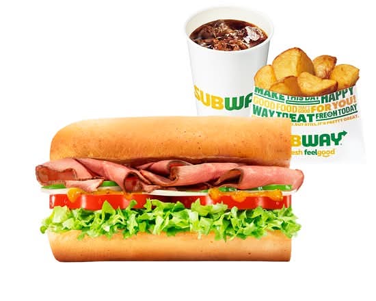 【新】ローストビーフ ポテトドリンクセット Roast Beef Potato and drink set