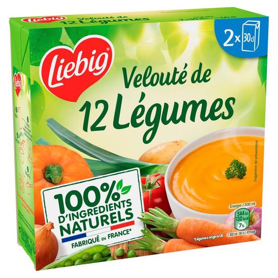 Soupe velouté de 12 légumes - Liebig - 2x30cl