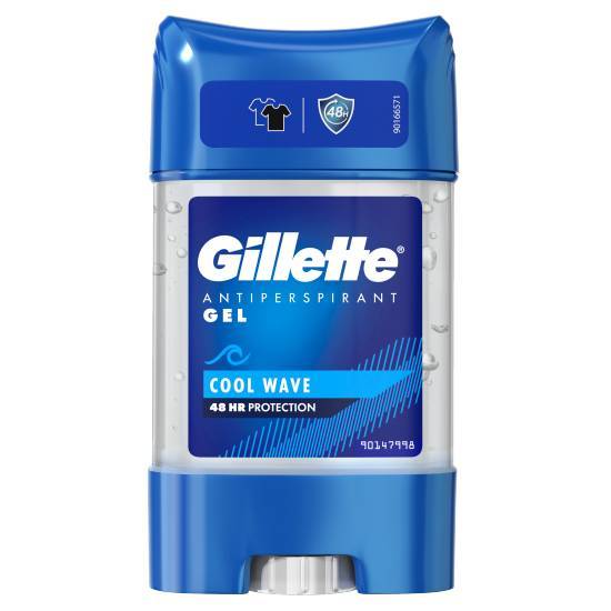 Gillette Antiperspirant Cool Wave Clear Gel For Men