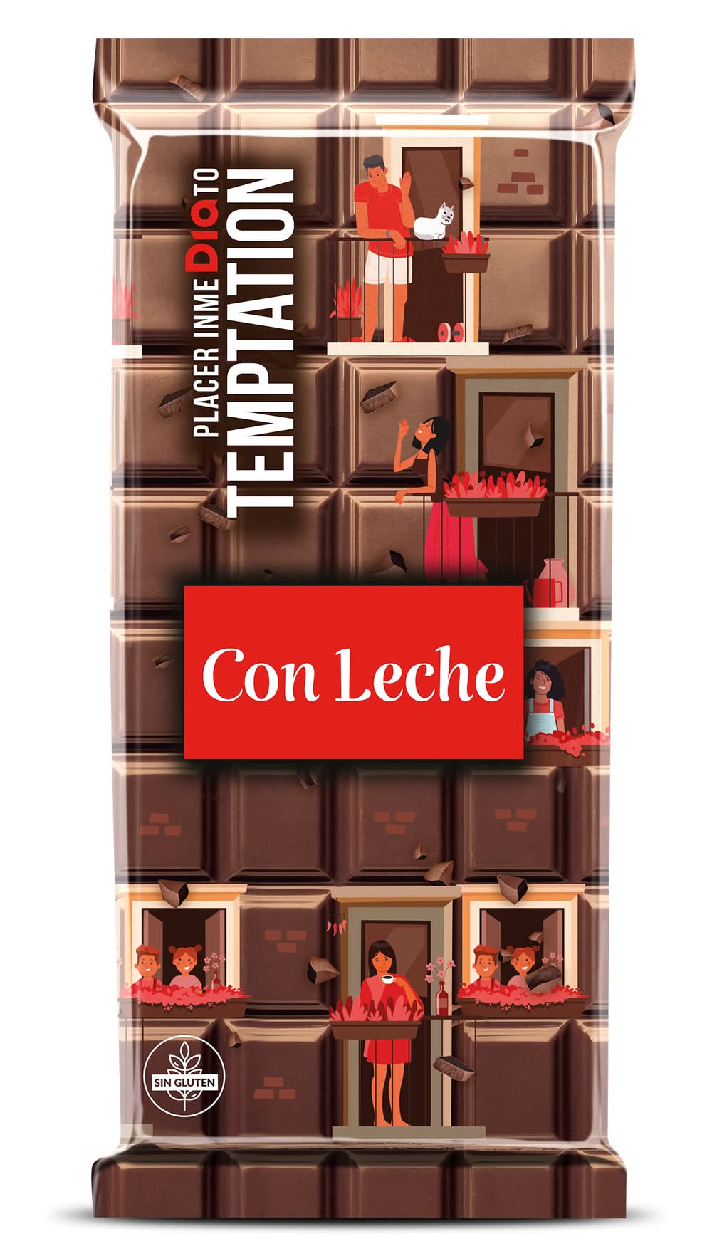 Chocolate Con Leche Temptation De Dia 100 G