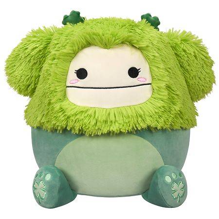 Squishmallows Bren Bigfoot Soft Stuffed Toy, 16 inc, Green