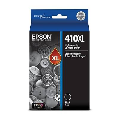 Epson 410xl Claria Premium High-Yield Black Ink Cartridge, T410xl020-S