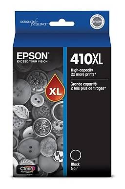 Epson 410XL Black High Yield Ink Cartridge (T410XL020-S)