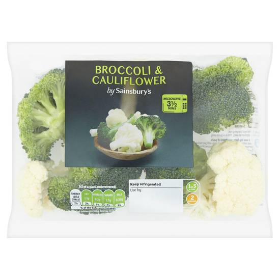 Sainsbury's Broccoli & Cauliflower Florets 240g