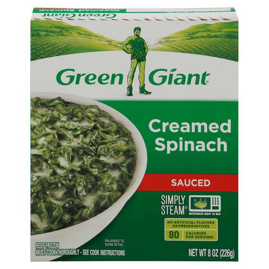 Green Giant Simply Steam Sauced Creamed Spinach
