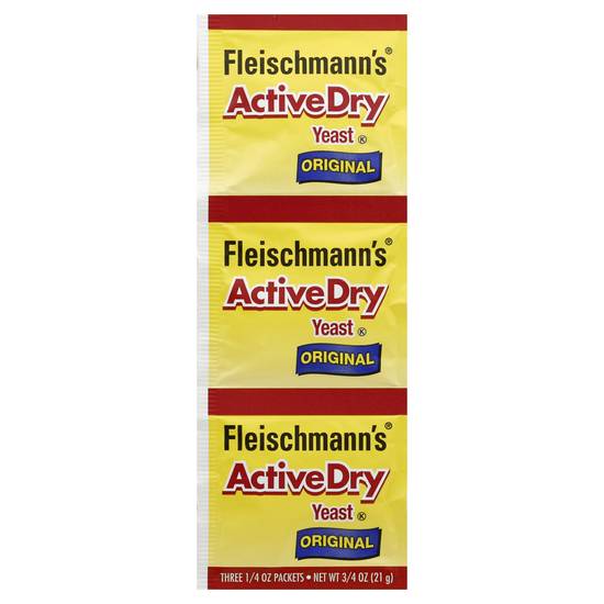 Fleischmann's Active Dry Original Yeast (3 ct)