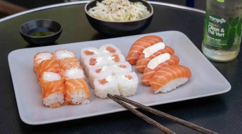MIX SAUMON CHEESE - 24 PCS
