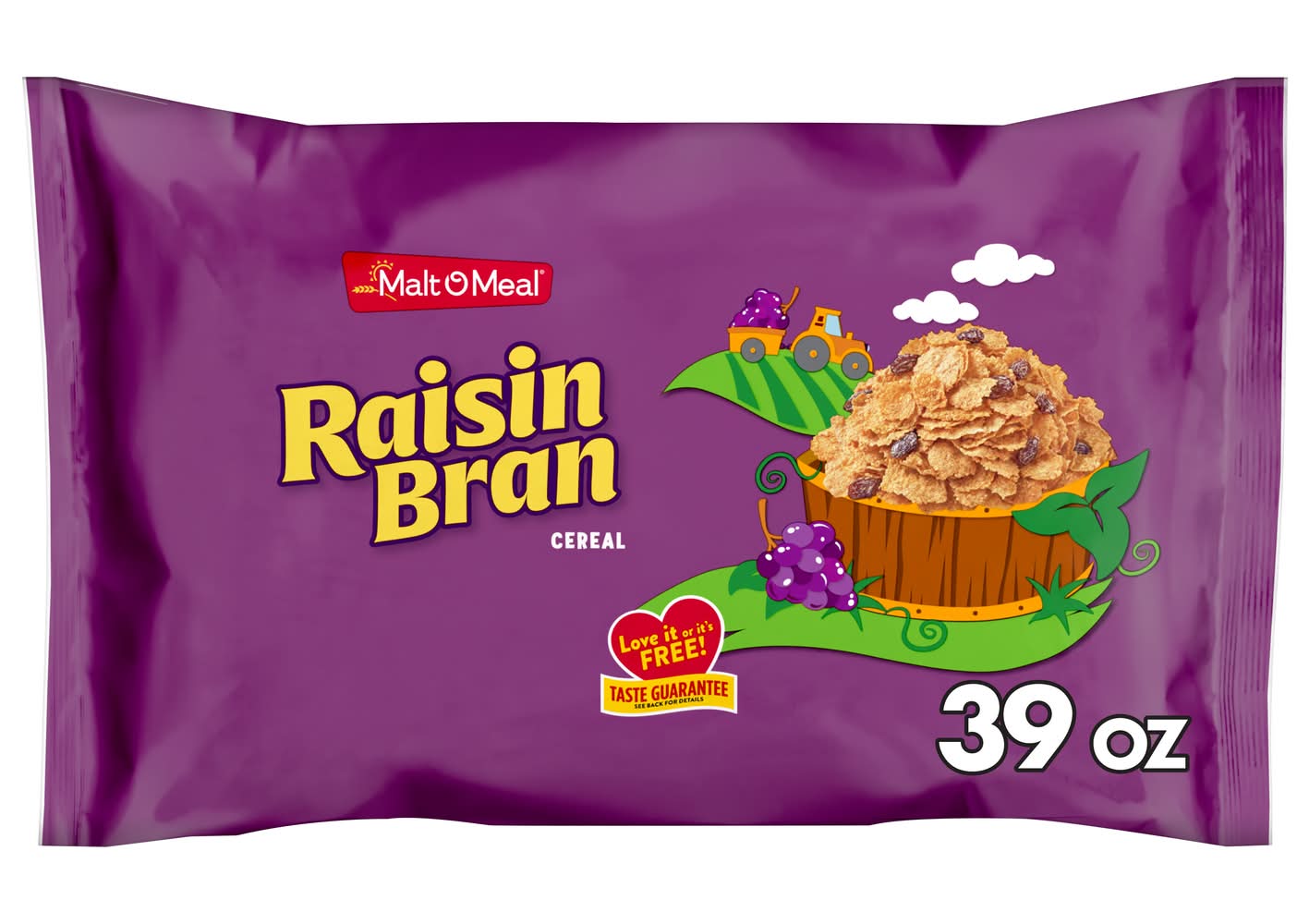 Malt-O-Meal Raisin Bran Breakfast Cereal