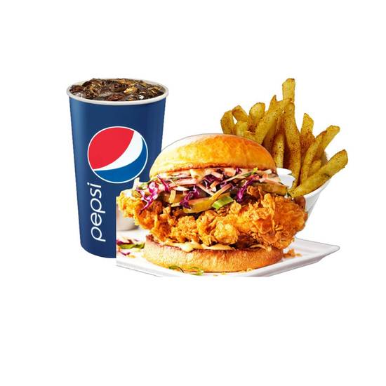 Chicken Sandwich Combo 鸡肉堡套餐