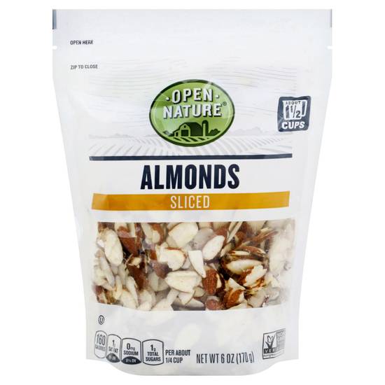 Open Nature Sliced Almonds (6 oz)