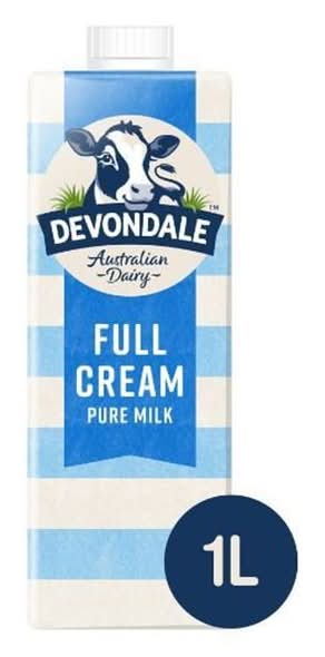 Devondale Full Cream Pure Milk (1L)