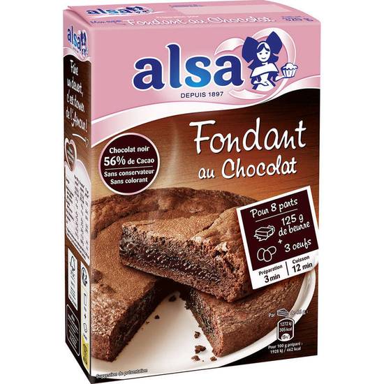 Préparation pour Gâteau - Fondant au chocolat