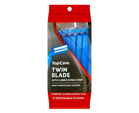 TopCare Disposable Twin Blade Plus Razor (0.9 lbs)