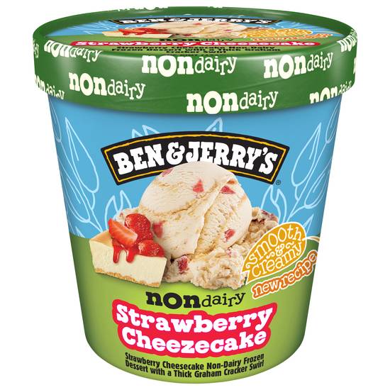 Ben & Jerry's Non Dairy Frozen Dessert (strawberry-cheezecake)