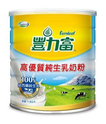 豐力富高優質純生乳奶粉1.8KG-4180405