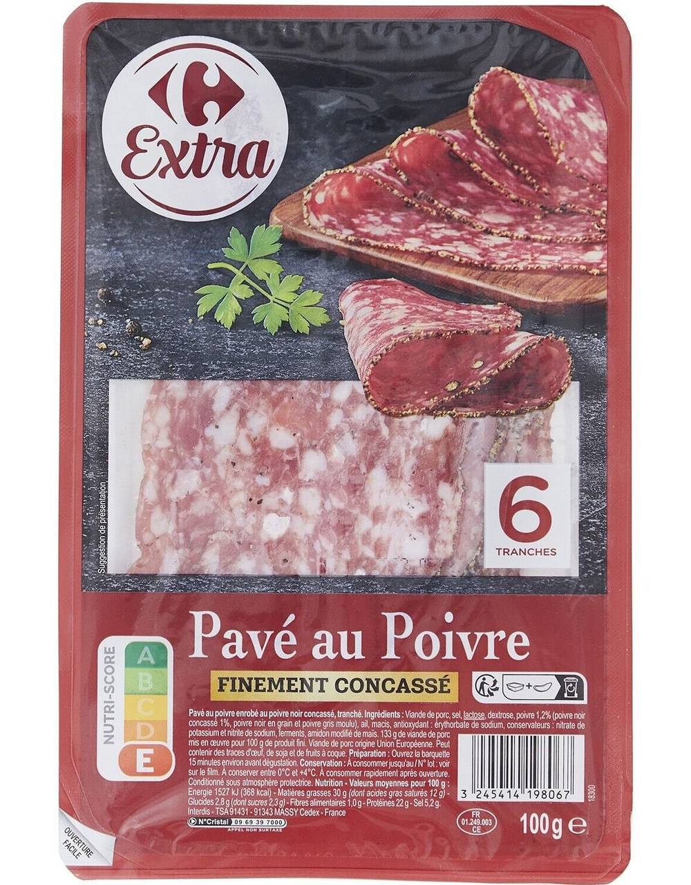 Carrefour Extra - Pavé au poivre (6)