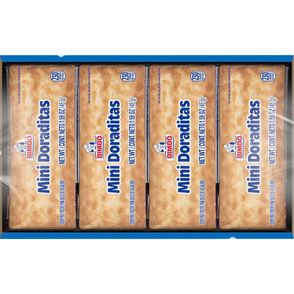 Bimbo Bakeries Mini Doraditas (4 x 1.59 oz)